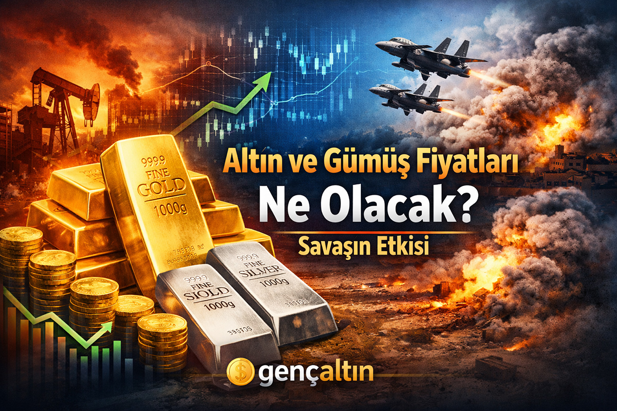 Altın ve Gümüş Fiyatları Nereye Gidiyor? Savaşın Kıymetli Madenlere Etkisi (2026 Analizi)